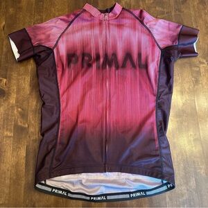 Primal Womens XL Cycling Jersey Race Cut Bike Gym Performance Outdoor